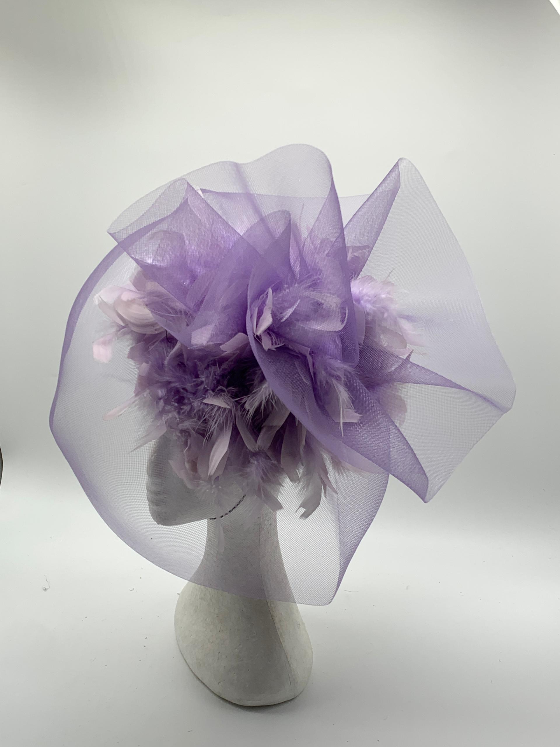 Lavender Feathered Whimsy