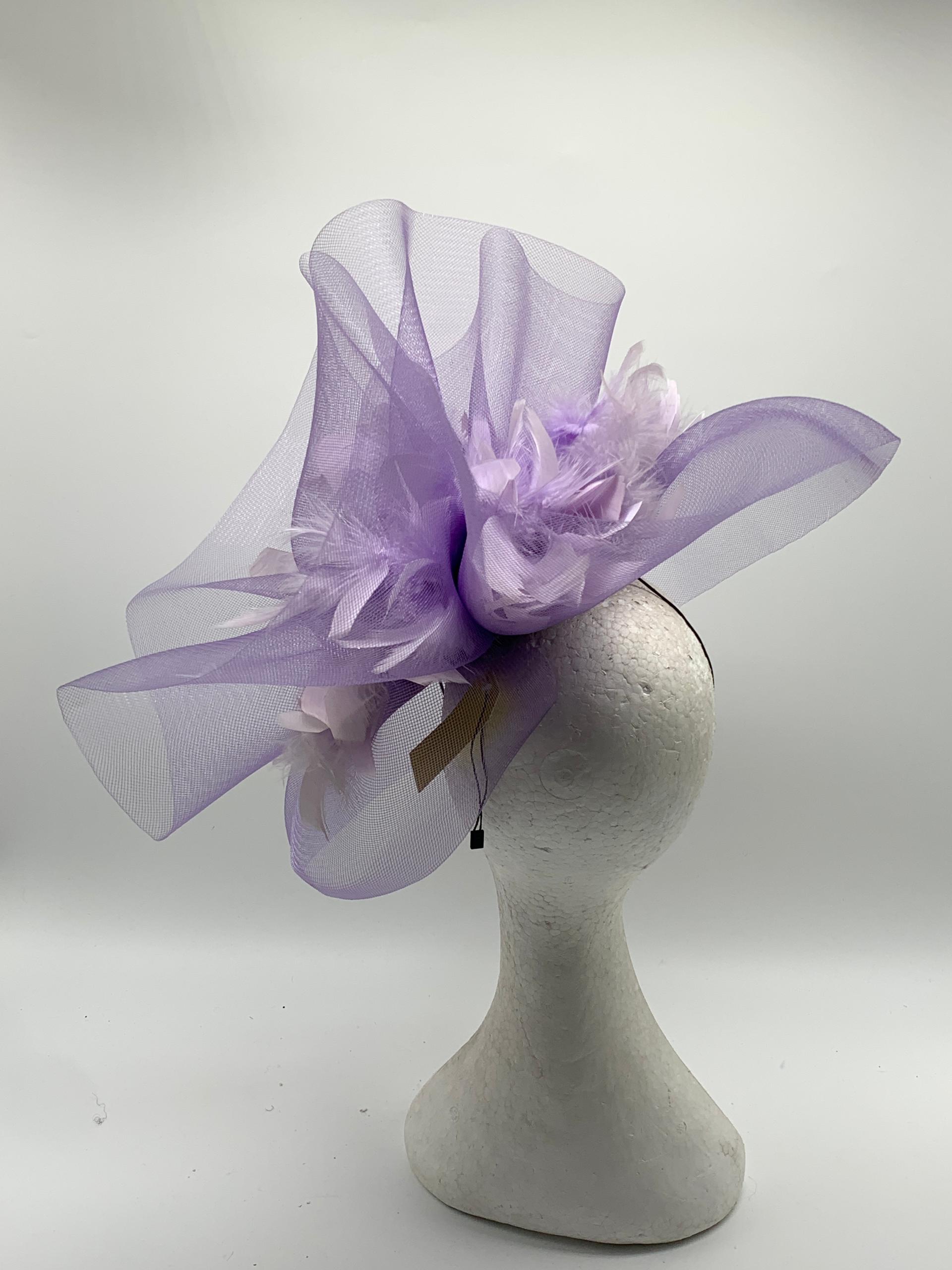 Lavender Feathered Whimsy