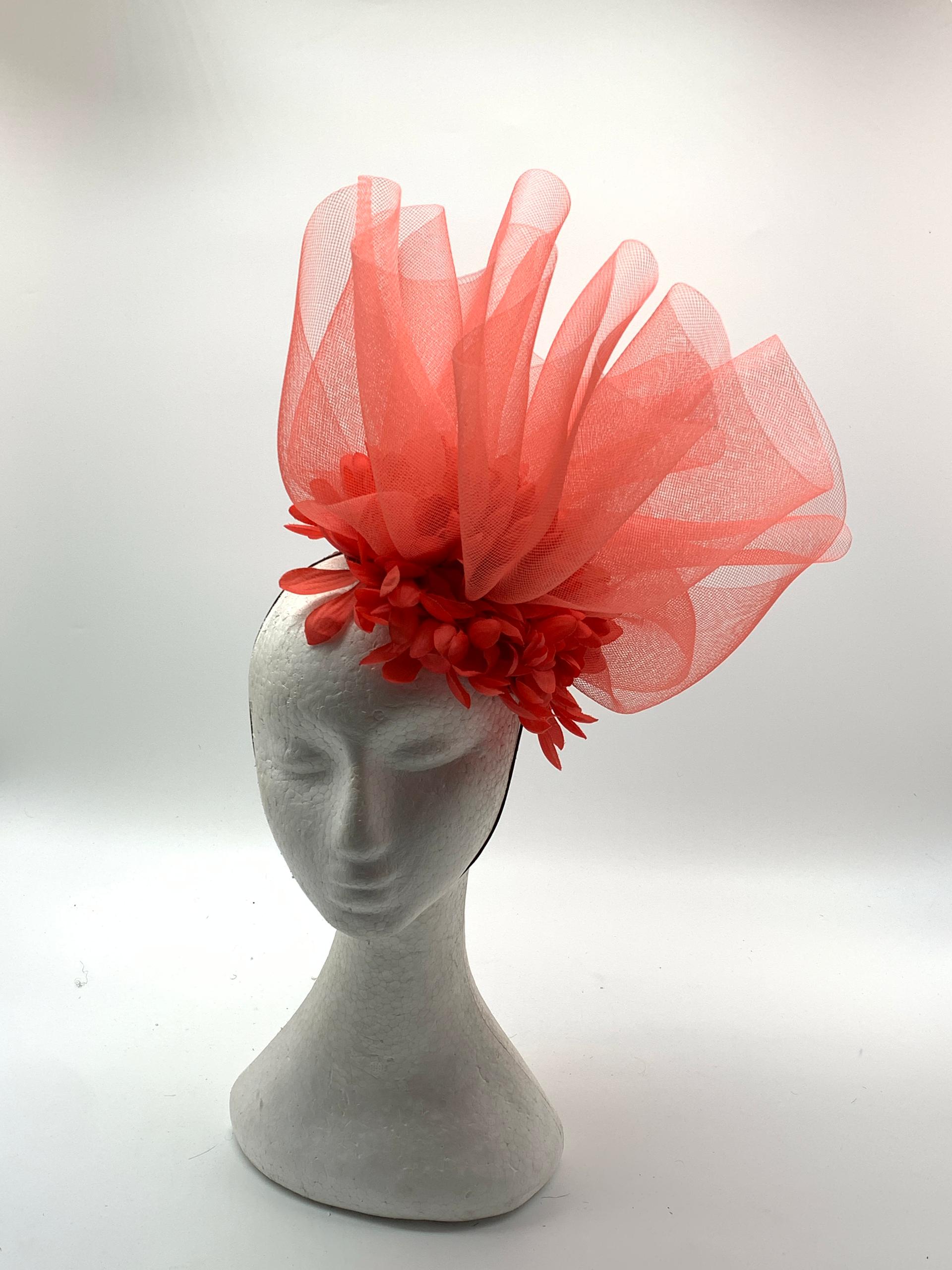 Coral Flowered Whimsy