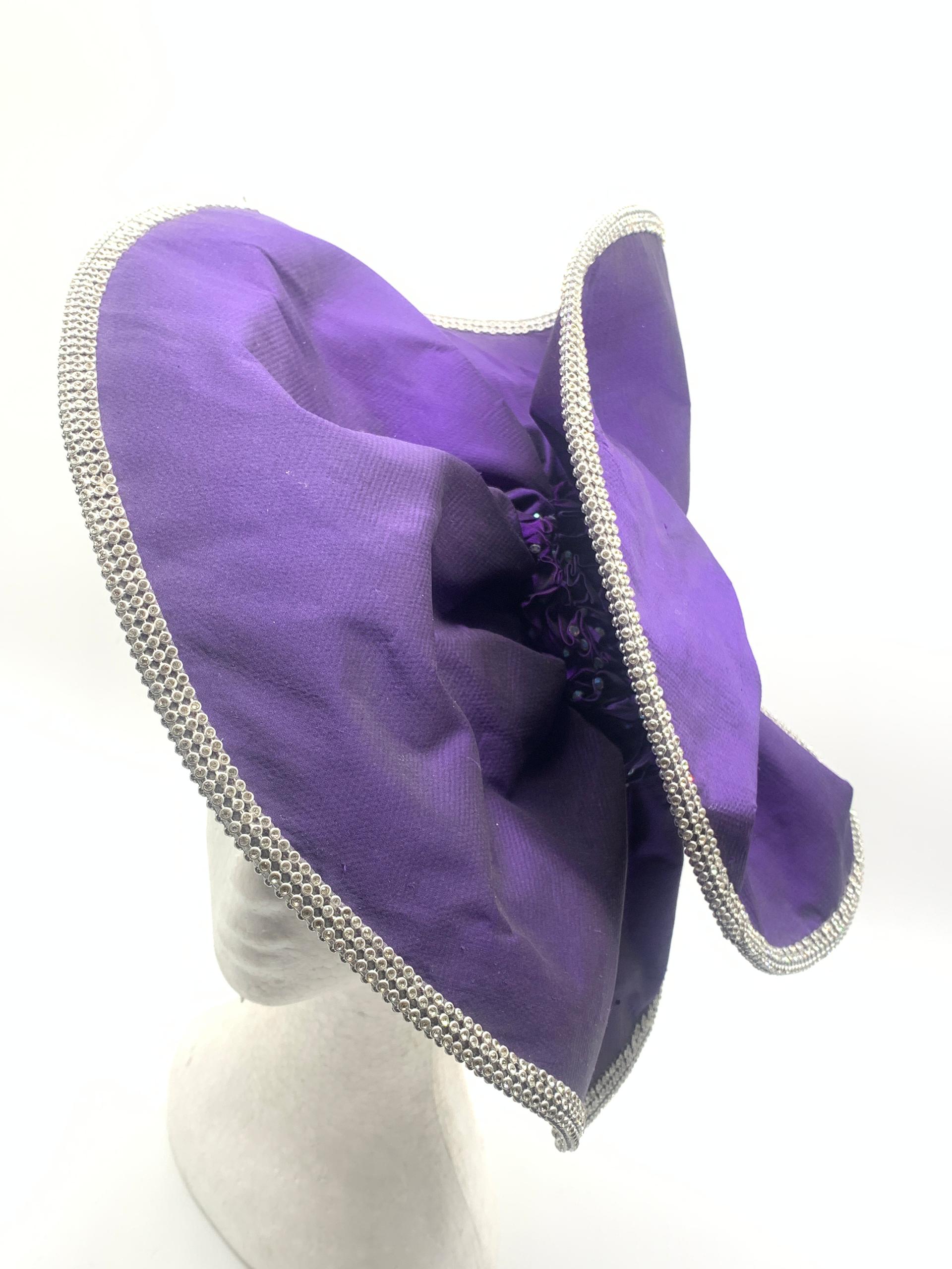 Amethyst Apex Fascinator