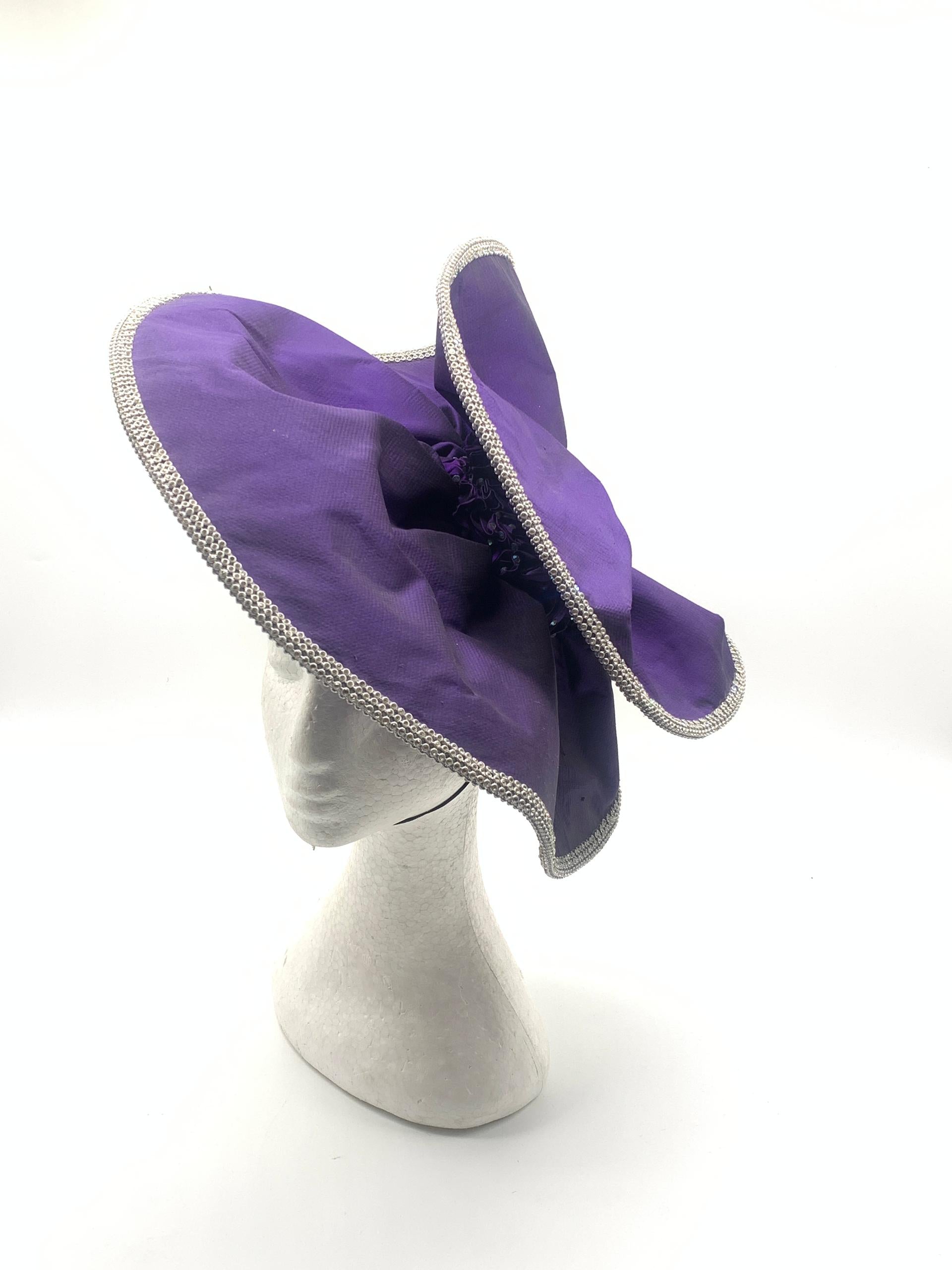 Amethyst Apex Fascinator