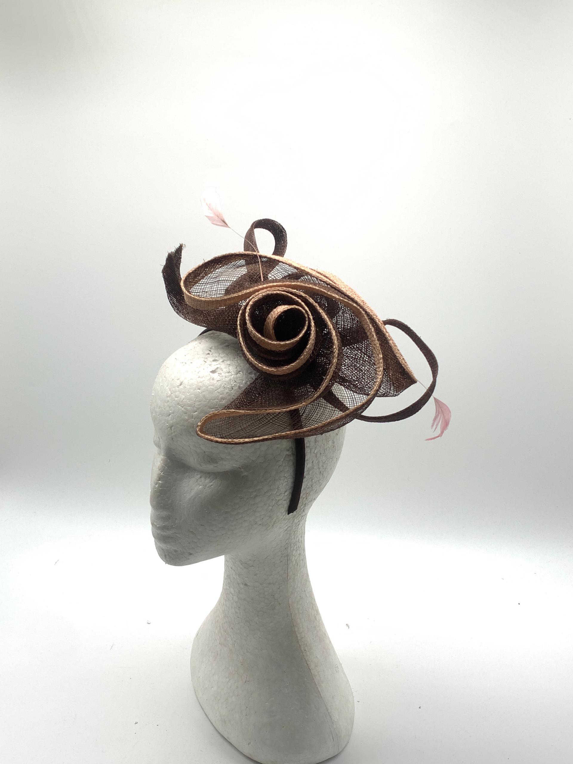 Whimsical Rose Fascinator