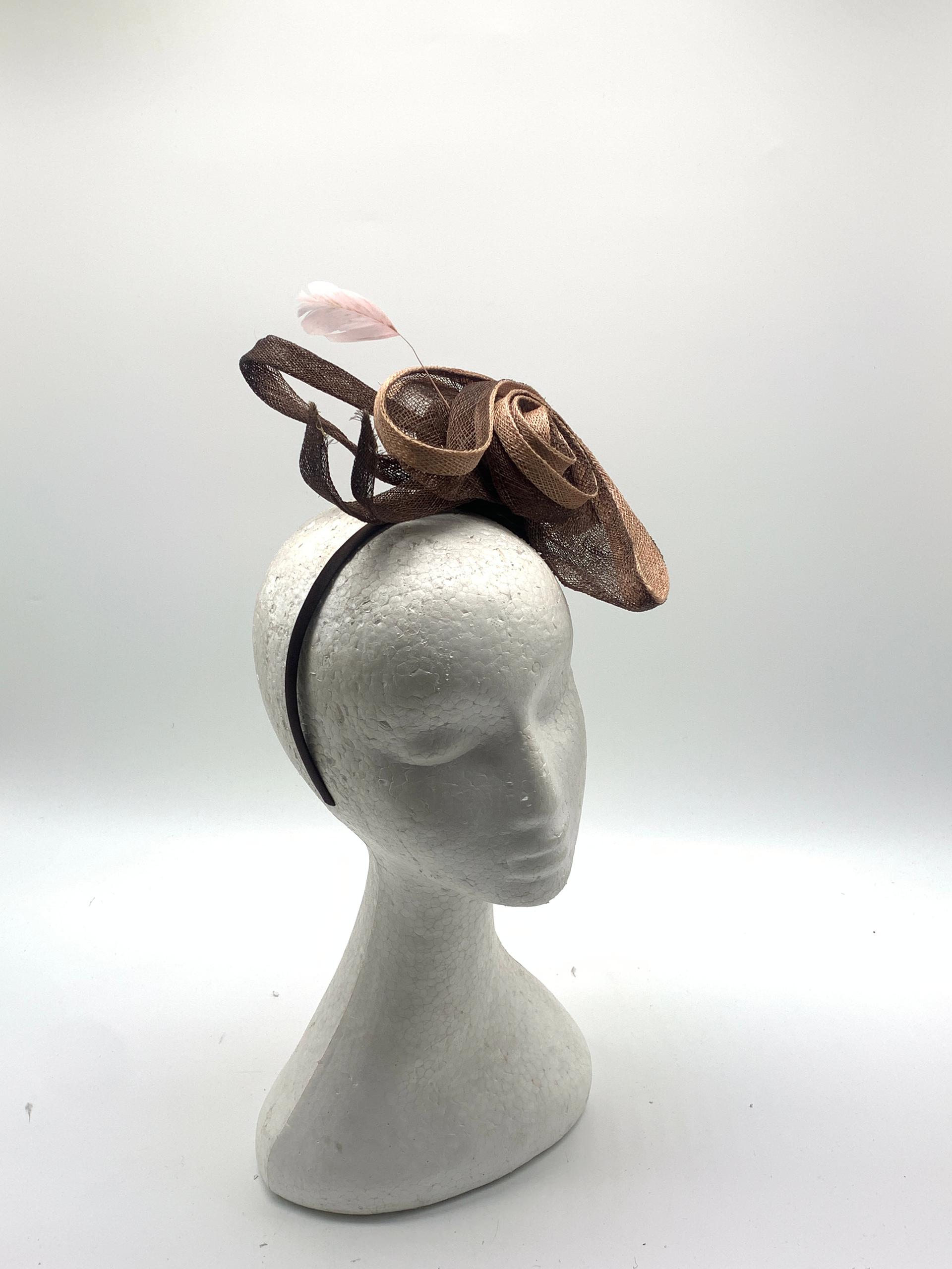 Whimsical Rose Fascinator