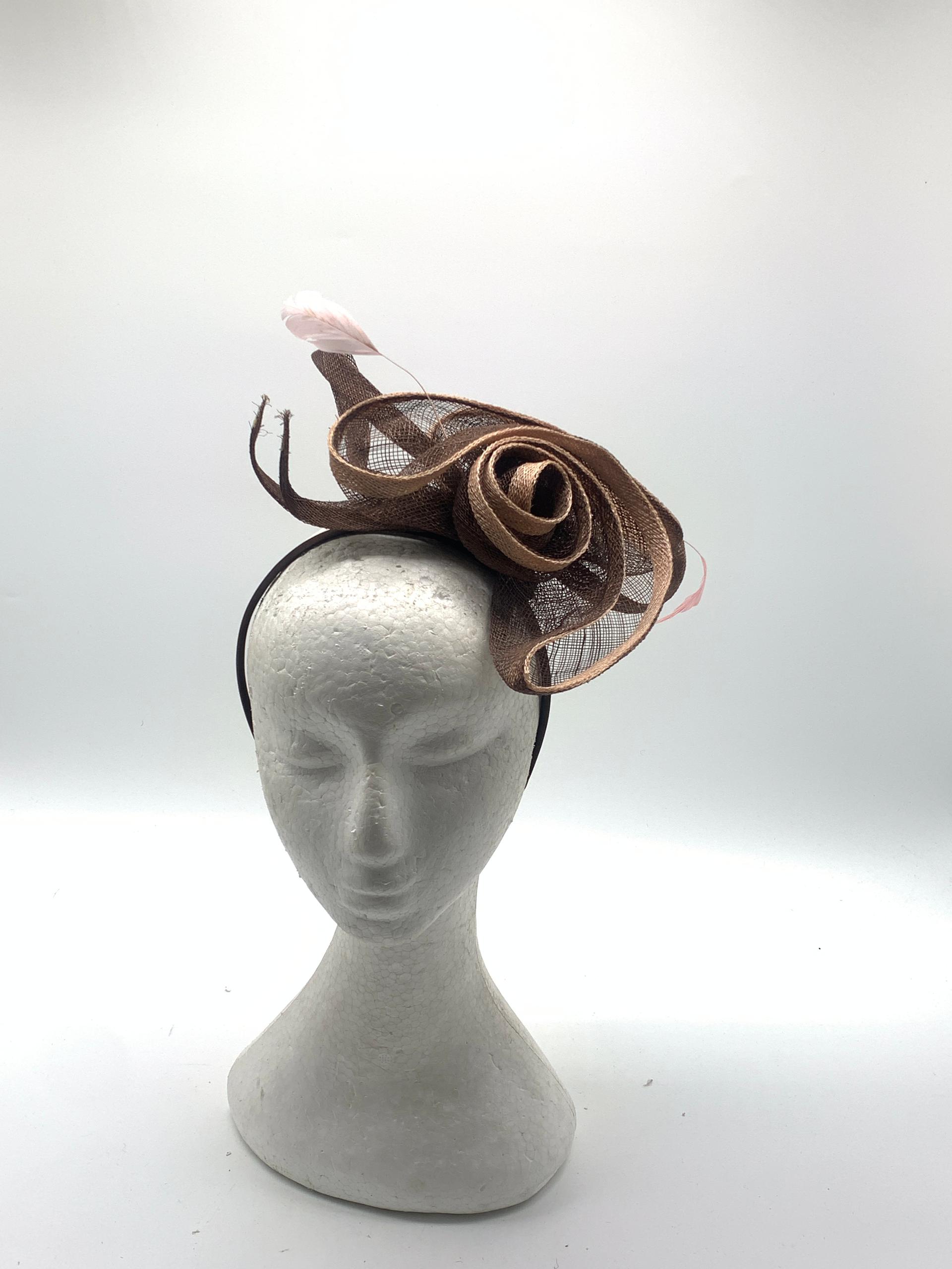 Whimsical Rose Fascinator