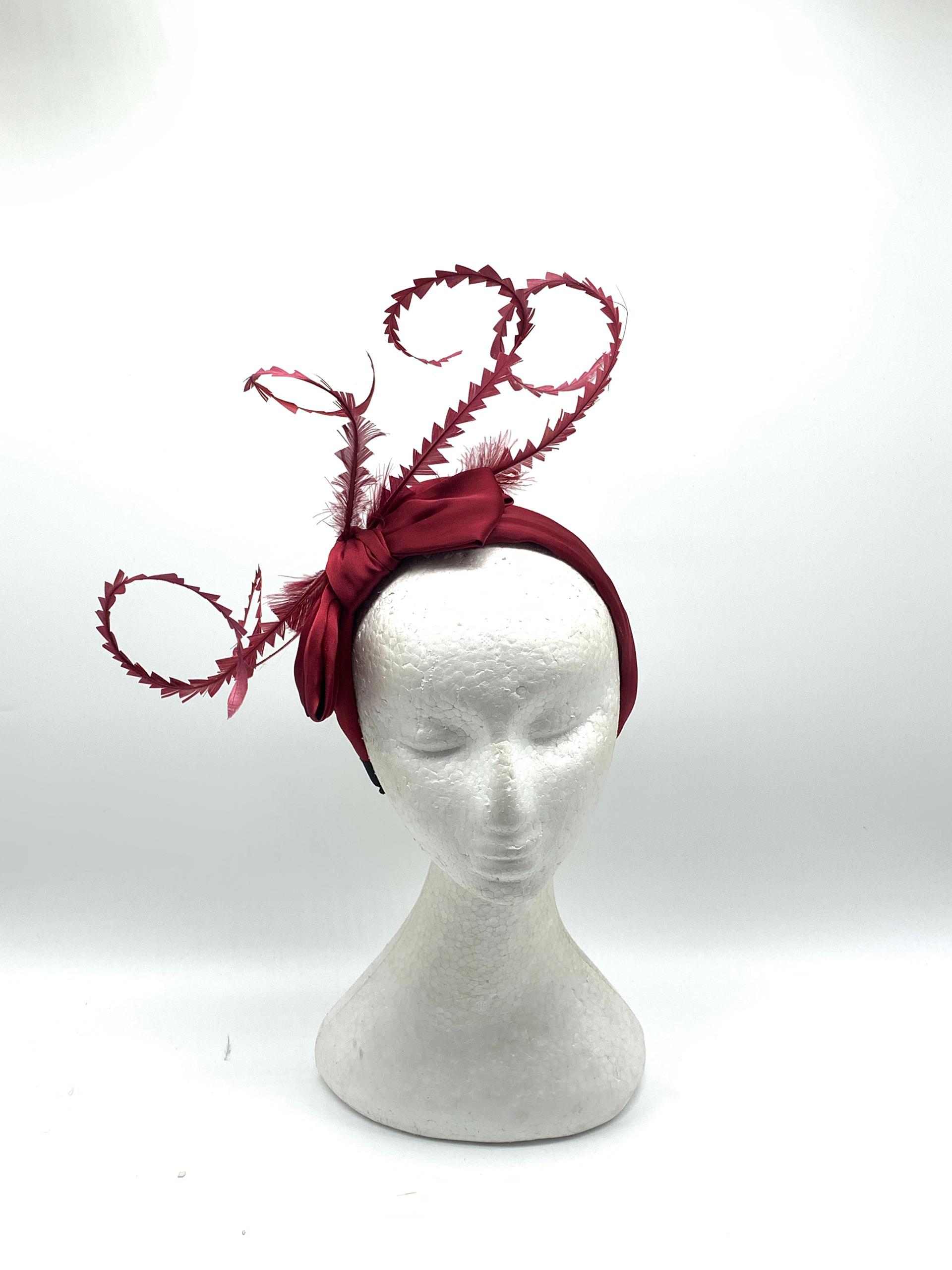 "Spiraling Bloom Fascinator"