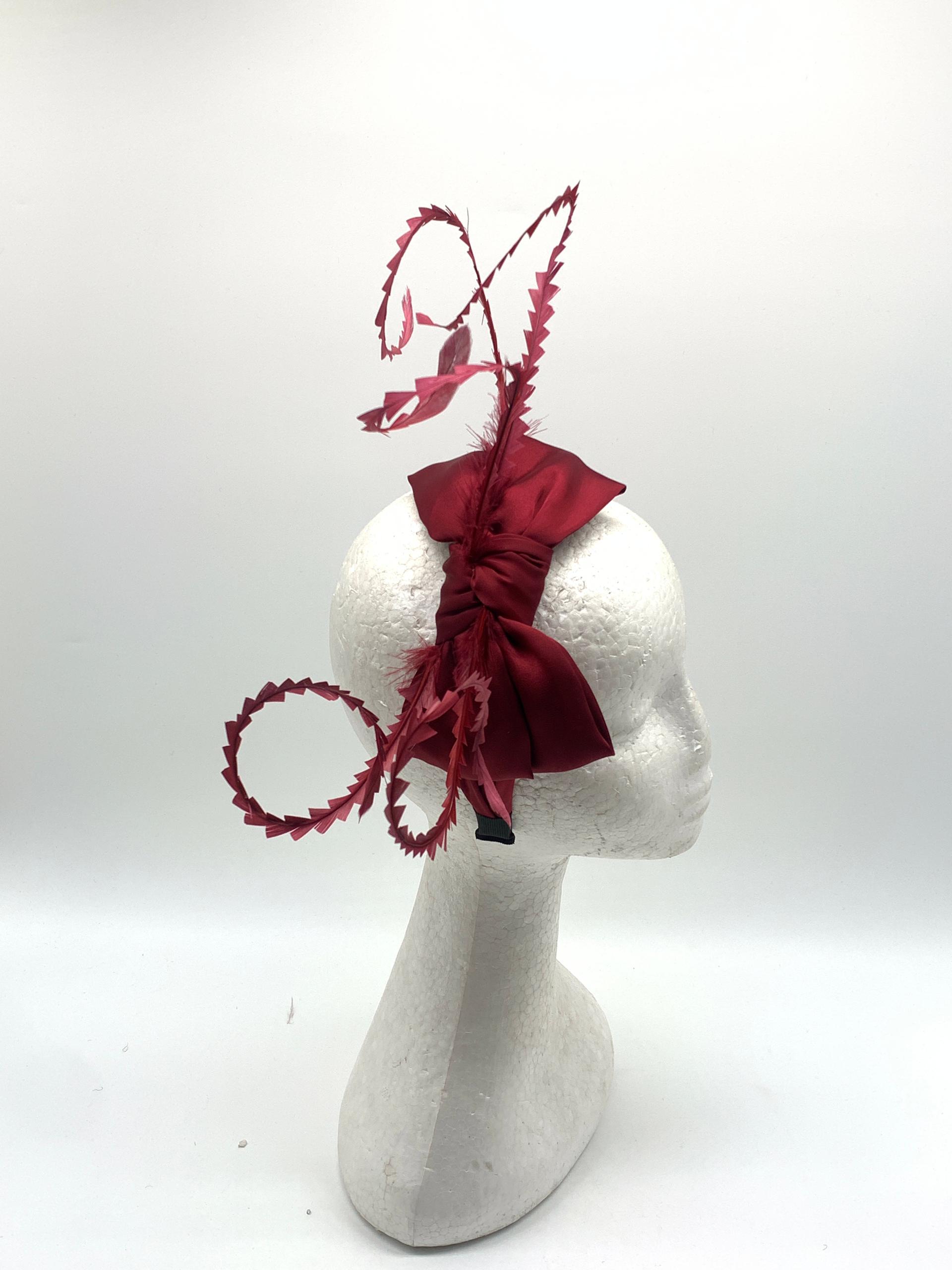 "Spiraling Bloom Fascinator"