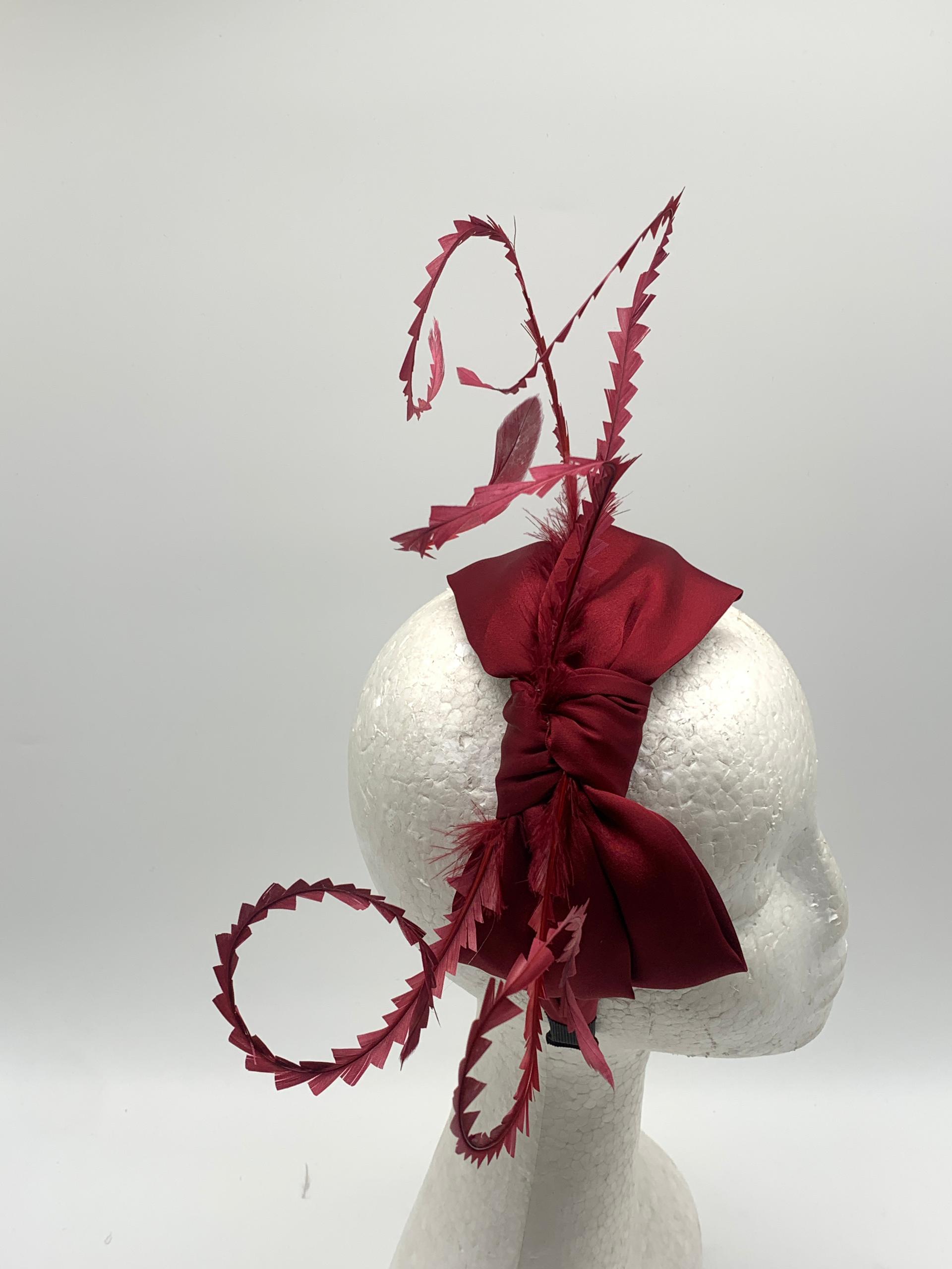 "Spiraling Bloom Fascinator"