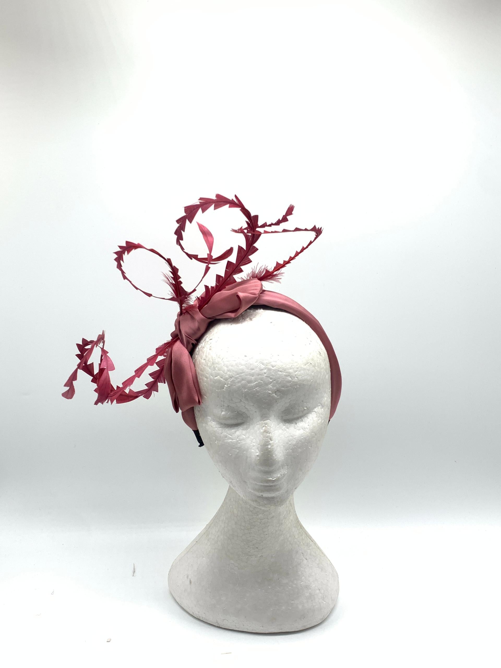 "Spiraling Bloom Fascinator"