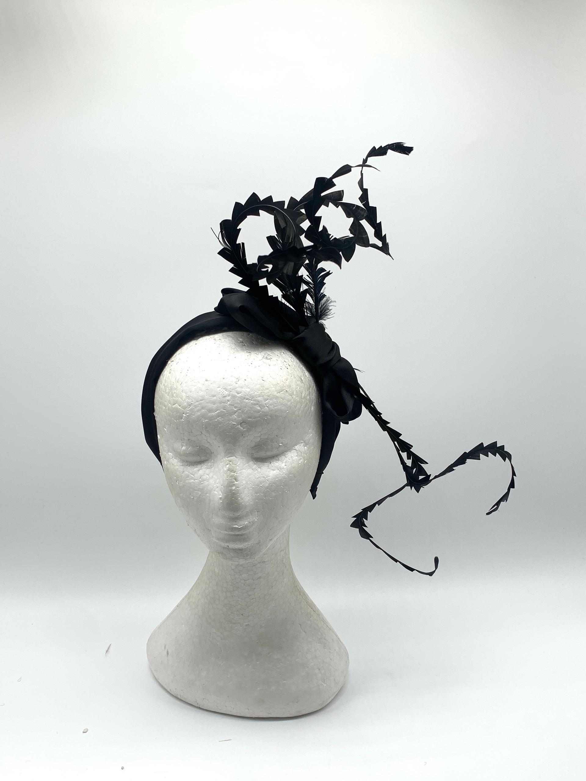 "Spiraling Bloom Fascinator"