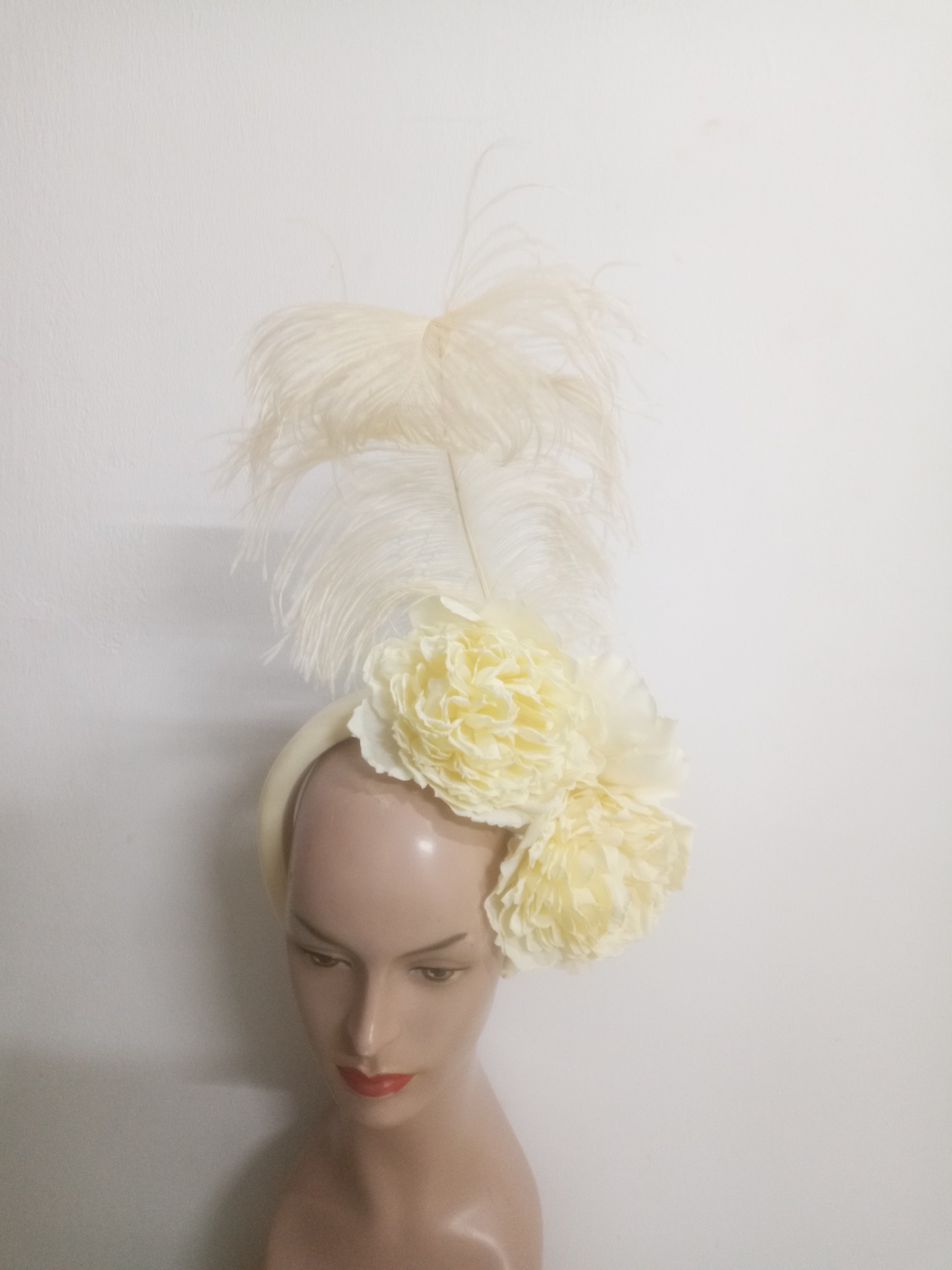 Floral Elegance Fascinator Collection with Vibrant Feather Adornments