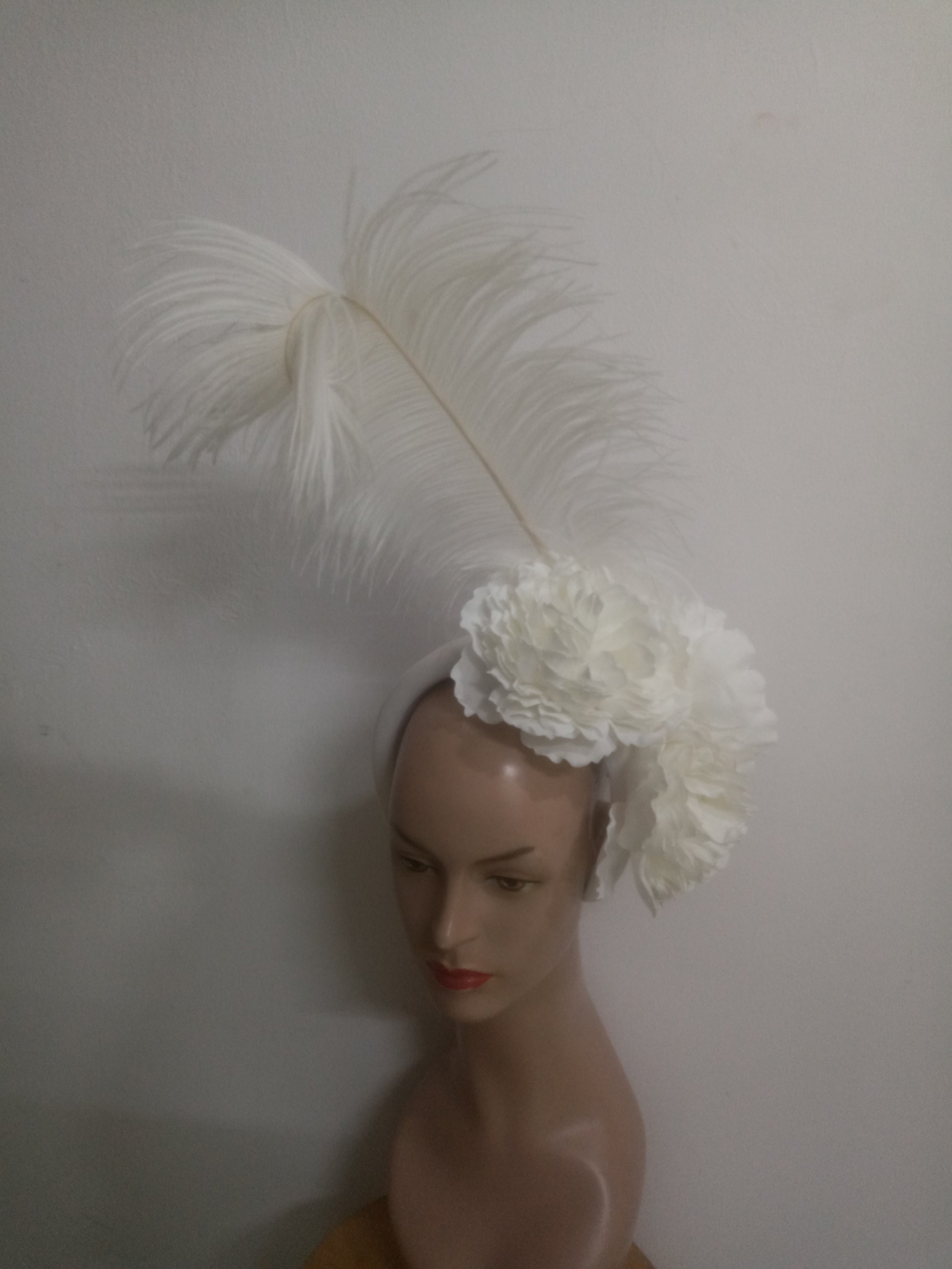 Floral Elegance Fascinator Collection with Vibrant Feather Adornments