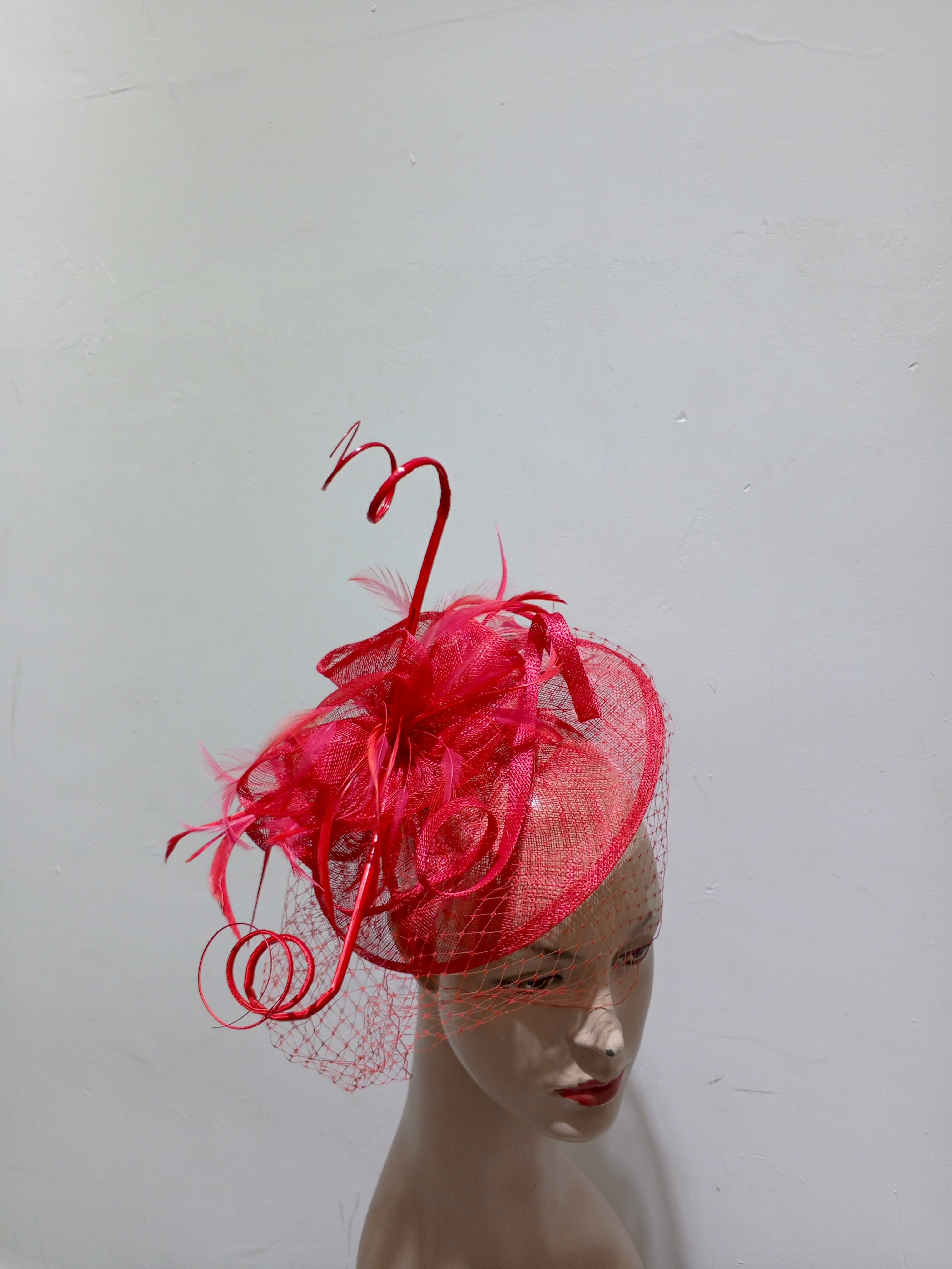 Elegant Fascinator with Delicate Feather Detailing