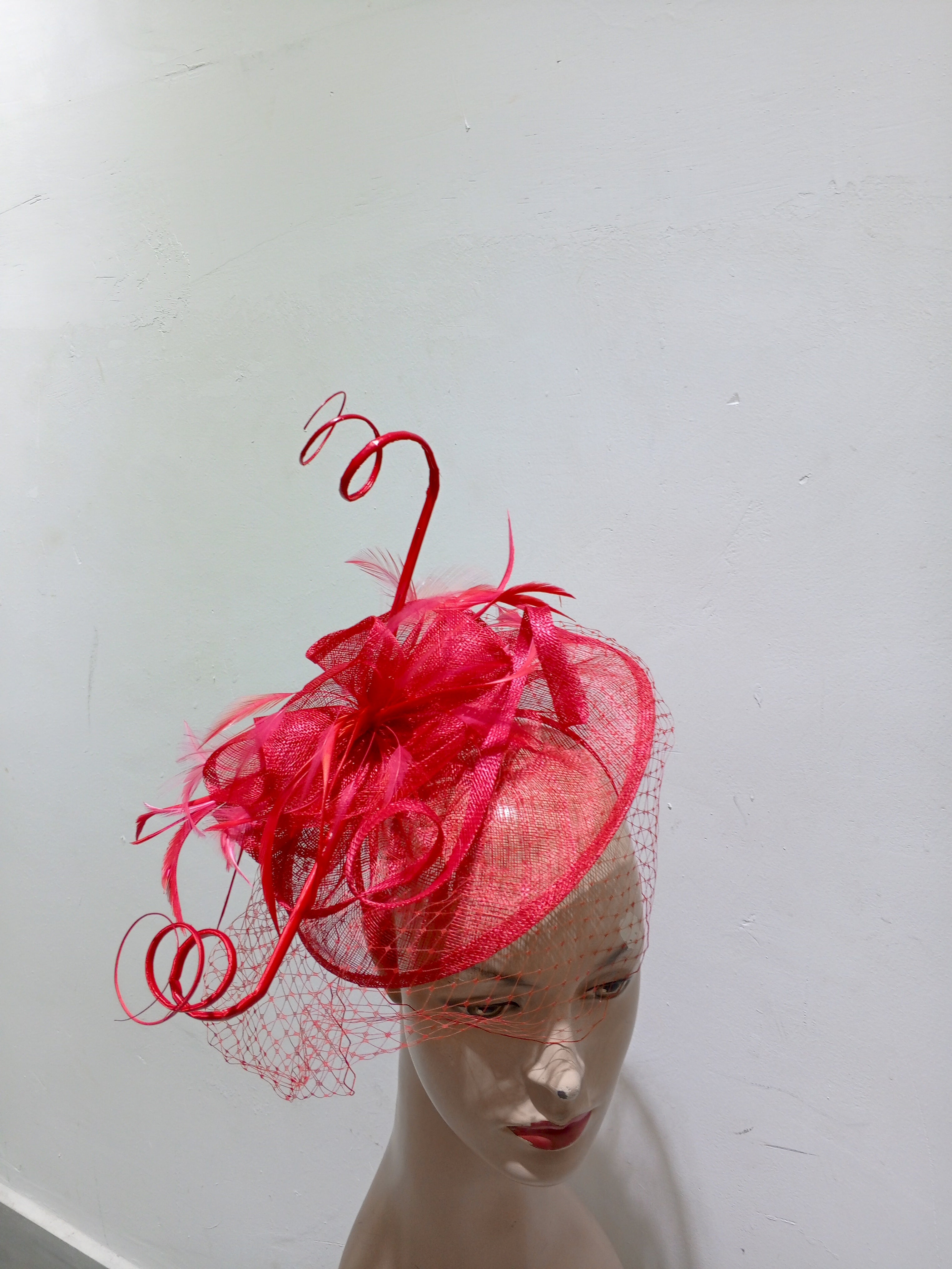 Elegant Fascinator with Delicate Feather Detailing