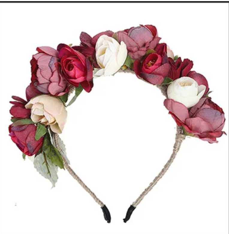 Floral Bohemian Headband