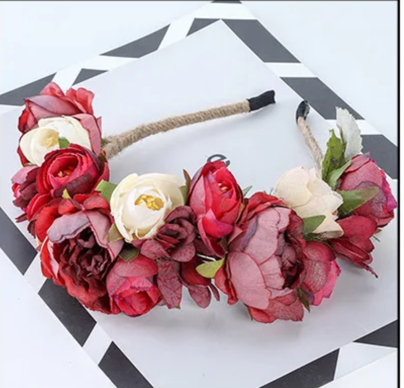 Floral Bohemian Headband