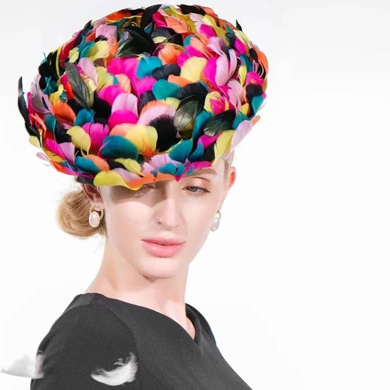 Unique Multicolored Fascinator