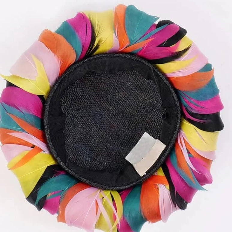 Unique Multicolored Fascinator