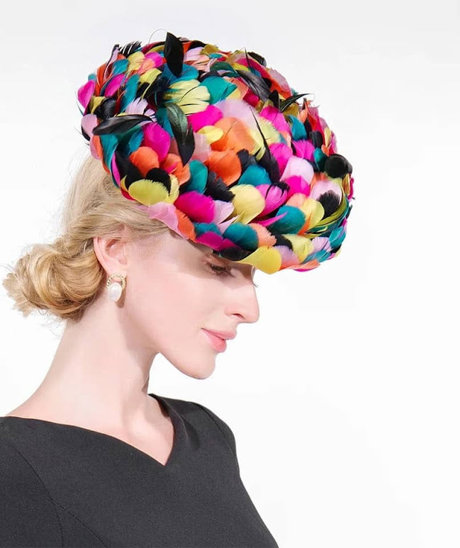 Unique Multicolored Fascinator