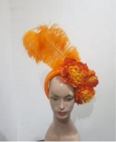 Floral Elegance Fascinator Collection with Vibrant Feather Adornments