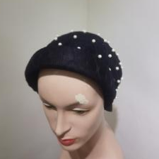 Richly embellished turban