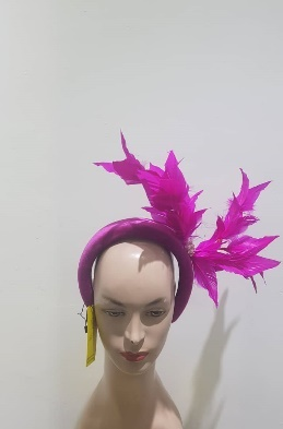 "Floral Radiance Fascinator"