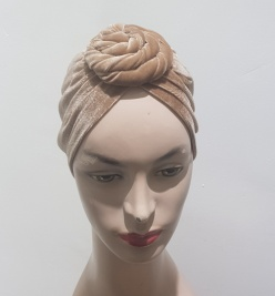 "Velvet Opulence Turban Headband"