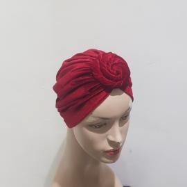 "Velvet Opulence Turban Headband"