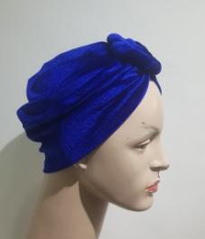 "Velvet Opulence Turban Headband"