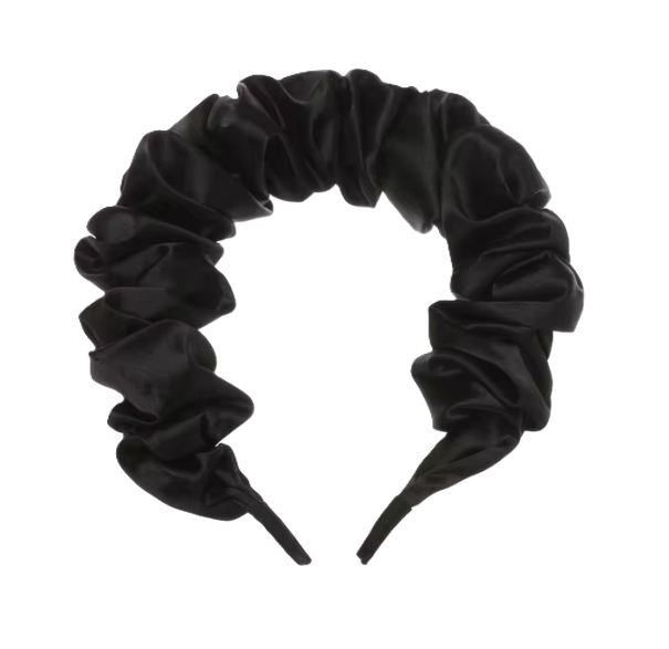 Ruched Satin Headband