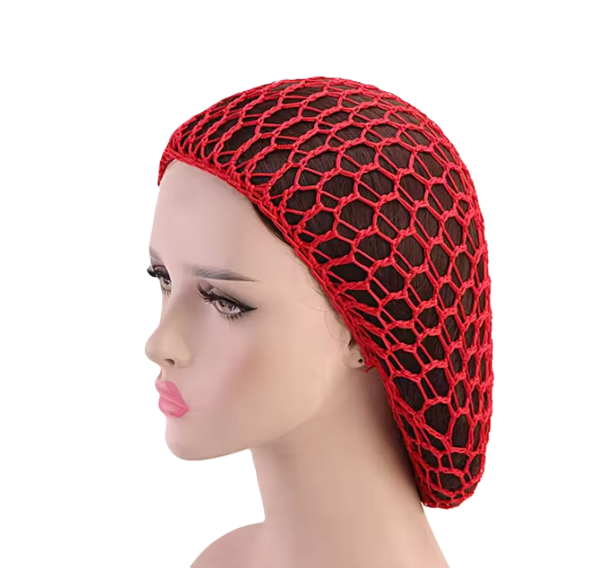 Vibrant Crochet Hair Snood