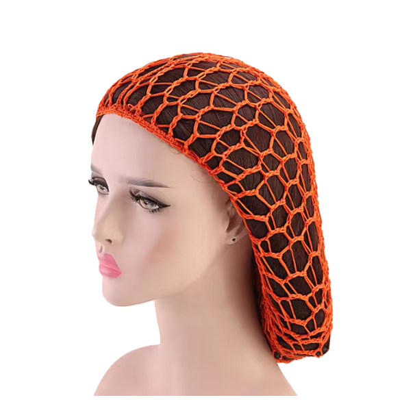 Vibrant Crochet Hair Snood