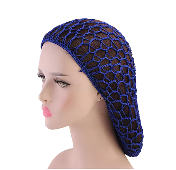 Vibrant Crochet Hair Snood