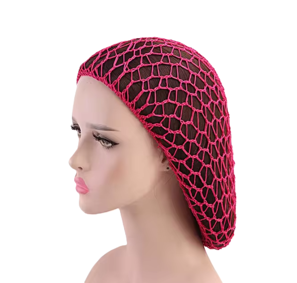 Vibrant Crochet Hair Snood