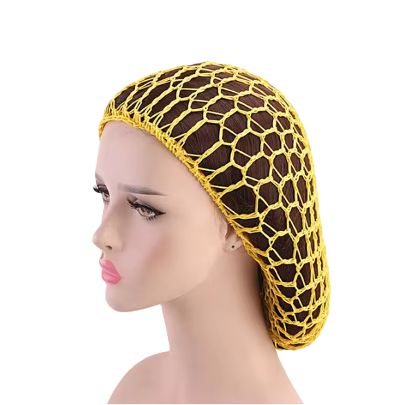 Vibrant Crochet Hair Snood