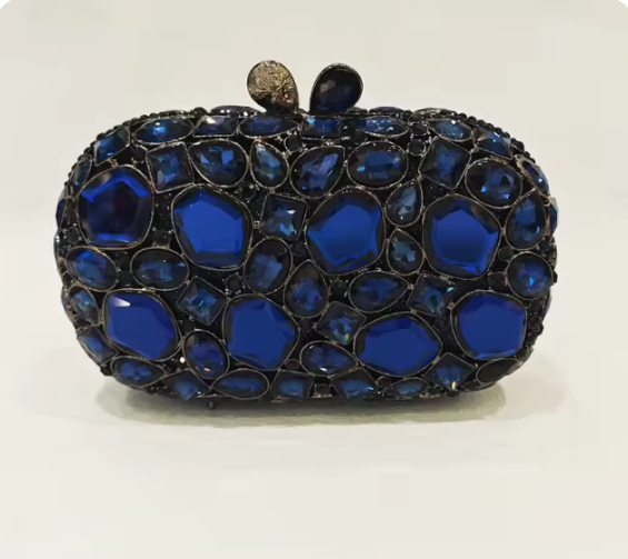 Minaudiere Rhinestone clutch bag