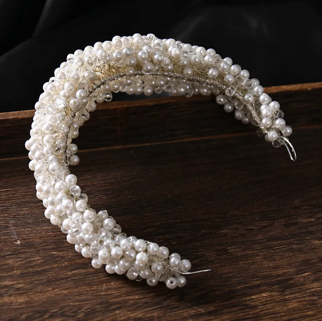 Pearl Enchantment Bridal Crown