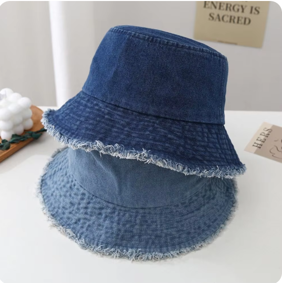 Denim and Casual Bucket Hat