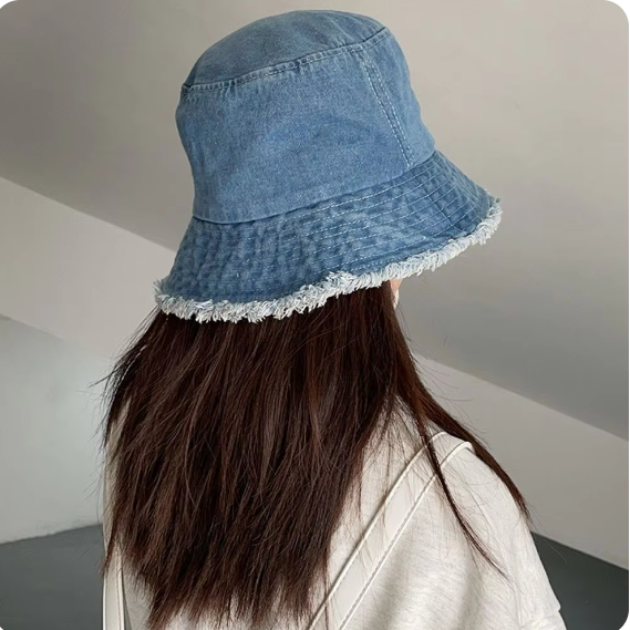 Denim and Casual Bucket Hat