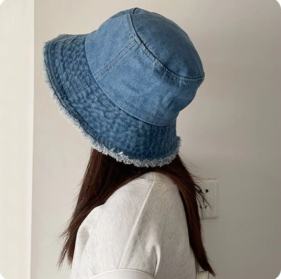 Denim and Casual Bucket Hat