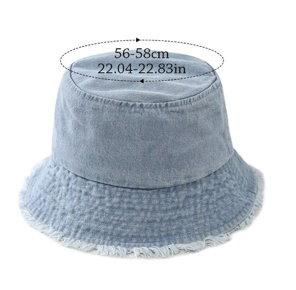 Denim and Casual Bucket Hat