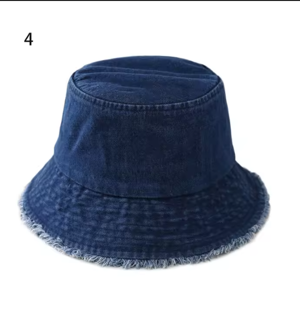 Denim and Casual Bucket Hat