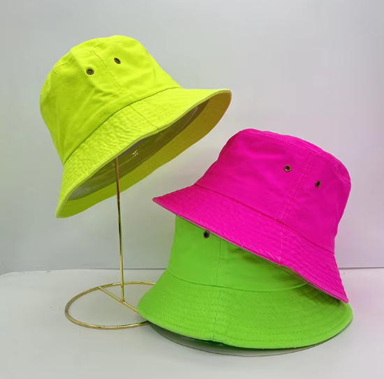 Neon Vibes Bucket Hat – Bold and Eye-Catching Colors