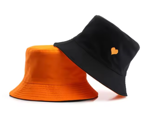 Reversible Double-Sided Bucket Hats