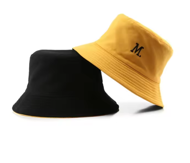 Reversible Double-Sided Bucket Hats