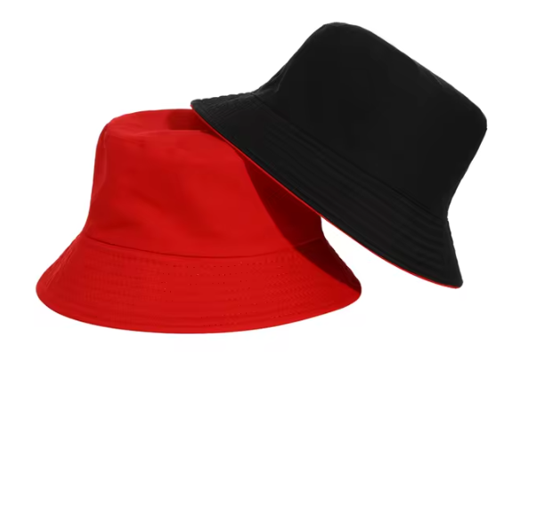 Reversible Double-Sided Bucket Hats