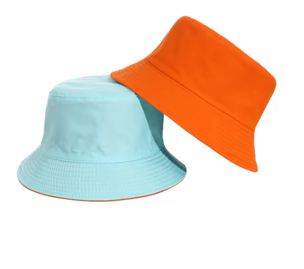 Reversible Double-Sided Bucket Hats