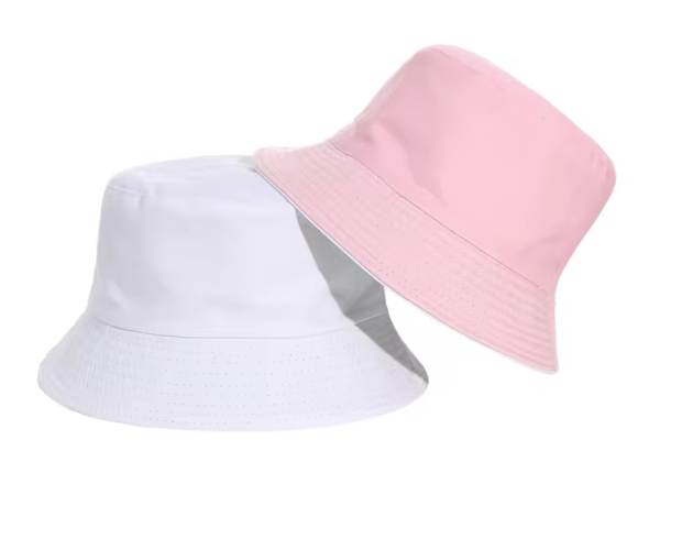 Reversible Double-Sided Bucket Hats