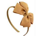 4inches Charming Textured Bow Headband